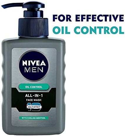 nivea men oil control face wash