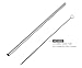 Mullier Stainless Steel Cocktail Muddler Set- Deluxe Drink Muddler Bar Tool, Mixing Spoon & Straw Barware Set- Premium Cocktail Making Kit For Delicious Drinks & Natural Refreshments