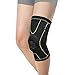 HipStone Knee Brace Support Compression Sleeves, Stabilizers & Patella Gel Pads for Arthritis, ACL, Running, Pain Relief, Injury Recovery, Basketball and More Sports-Single