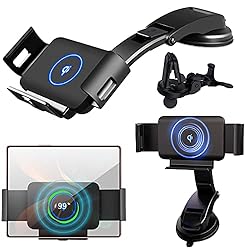 CENMASO 15W Wireless Car Charger Mount, for