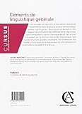 Image de Éléments de linguistique générale - 5e éd.