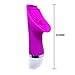 NewMaxer Clitoral Stimulator Vibrating Clit Massager G-Spot Vibrator for Women (D-White)