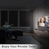 Lifetree Blackout Window Film 100% Privacy 44.5x400cm Glue-Free view 9