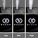 OPOLAR Quietest Filter-Free Digital Humidifier for Baby and Bedroom,Preset Humidity, 3L/0.8 Gallon, Ultrasonic Cool Mist House Humidifier with Timer, 3 Humidification Speed, Sleep Mode