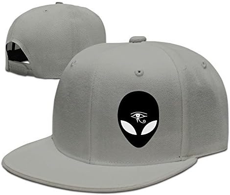 Custom Unisex Ash Adjustable Cool Third Eye Snapback Flat Hip-hop Hat One Size