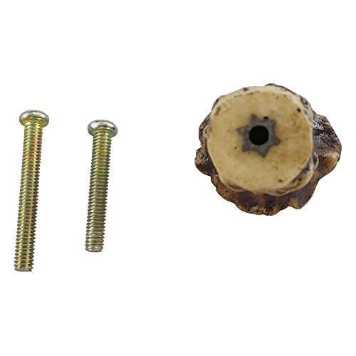 Pine Ridge Antler Drawer Cabinet Knobs Pack Of 12 Knob Pulls