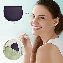 Retainer Case,2023 Upgraded Denture Case with Vent