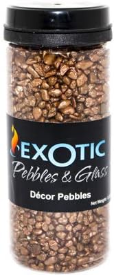 EXOTIC PEBBLES & AGGREGATES INC 1.65LB COP Met Pebbles EP-H-18-40M