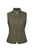 Lee Hanton Women's Lightweight Zip Front Quilted Padding Vests Plus Size