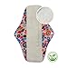 Love My ® /Mama/Girl/Maiden/Antibacterial Bamboo fiber/ Menstrual Pads/ Reusable/ Panty Liners - 6pcs pack-(Middle size)