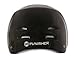 Punisher Skateboards Pro 13-Vent BMX Bike and Skateboard Helmet, Metallic Flake Black, 9-11 Year Old, medium (9285)