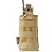 Tactical Radio Pouch - 1000D Tactical Molle Two Way Radios Holder Case for Walkie Talkies