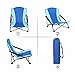 PORTAL Low Beach Camp Chair Folding Heavy Duty Compact Picnic Concert Festival Chair with Carry Bagthumb 2