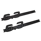 US85 Direct 2X 6.3 AMG Genuine Emblem Fender Left& Right Adhesive Logo Badge Nameplate Decoration Sport for Mercedes-Benz OEM ABS (Matte Black)