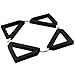 4 Piece Pot Holder SUROY Trivets Adjustable for Hot Dishes Trivet Silicone Metal Kitchen Table Dish Mats (Black-4 pieces)