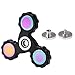 TYZEST Spinner Fidget EDC ADHD Focus Toy, Pure Aluminum Hand Spinner Fidget Toy Ultra Durable High Speed 2-5 Min Spins (Black)