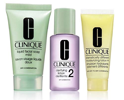 CLINIQUE 3-Step Skincare System Trial Set (Dry/Combination)