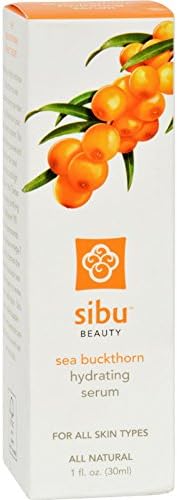 Sibu Beauty Hydrating Serum Sea Buckthorn 1 fl oz Vegan Promotes youthful skin