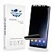 Omnifense Galaxy Note 8 Screen Protector Privacy 2 Way Anti Spy (2-Pack) Curve Fit Soft Film (NOT Tempered Glass) for Samsung Note 8 and 1-Pack Back Skin Protector