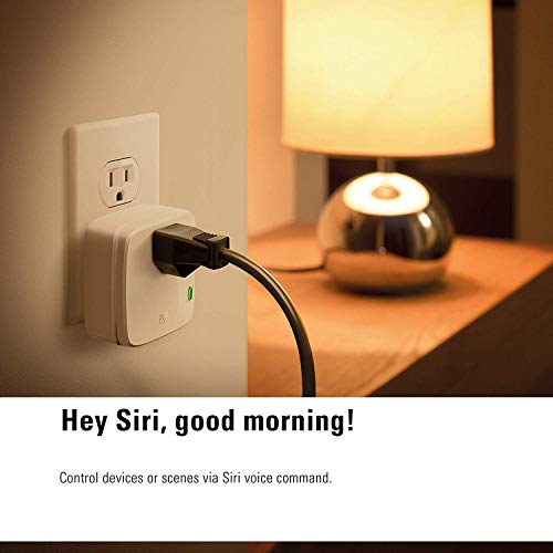 Eve Energy - Smart Plug & Power Meter with built-in schedules, switch a connected lamp or device on & off, voice control, no bridge necessary, Bluetooth Low Energy (Apple HomeKit) - 3 pack