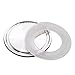 DERNORD Silicone Gasket Tri-Clover (Tri-clamp) O-Ring - 1.5 Inch (Pack of 5)