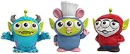 Pixar Alien Remix Toy Story Aliens Miguel, Sulley & Remy 3-Pack Toys, Disney Pixar Movie Character Figures