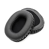 YDYBZB Replacement Earpads Ear Pads Cushions Cups Cover for Marshall Monitor Over-Ear Stereo Headphones (Black(1))