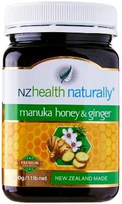 NZ Health Naturally Manuka Honey & Ginger (New Zealand), 500g