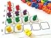CC O PLAY Sort and Play - Sorting and Counting Toy for Kids - 72 Colorful Bears, 6 Cups, 1 Bag - Best Education Toy for Children with Free Ebook