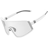 ROCKBROS Photochromic Cycling Glasses for Men Women Sports Glasses UV Protection