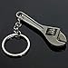 4agegarage Wrench Key Ring Wholesale Promotional Wrench Item Zinc Alloy Cheap Wrench Keychain Tool