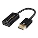 DP to HDMI (4K x 2K), CableCreation (DP1.2 Ver.) DisplayPort to HDMI Adapter, 3D Audio/Video Converter, Black Color primary