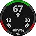 Garmin Approach S60, Premium GPS Golf Watch with Touchscreen Display and Full Color CourseView Mapping, Black w/Silicone Band (Renewed)
