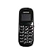 Super Small Tiny Bluetooth Dialer Headset Mobile Cell phone Great to Hide GSM Phone Black