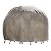 Duck Covers Elite Round Patio Table & Chair Set Cover with Inflatable Airbag to Prevent Pooling, 108-Inch