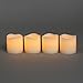 Flameless LED Decorative Candles Set, Real Ivory Wax Flickering LampLust Candle Pack, Variety Sizes, Batteries Included, Indoor Use - Set of 11