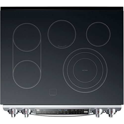 Samsung NE58F9710WS Slidein Electric Range with FlexDuo Oven Pricepulse