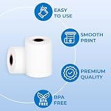 Double Dragon 20 Rolls 57x40mm Thermal Receipt Paper Till Rolls 57mm view 4