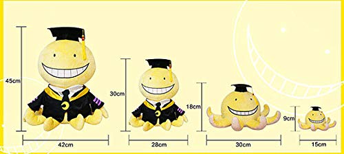 Blackflame Korosensei Plüschtier Classroom Kuscheltier Plüsch Anime Figur (mit Körper 45cm) – Bild 4