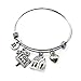 DOLON Sold for Sale House Real Estate Agent Bracelet Realtor Charm Wire Bangle Gifts primary
