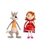 NEW! Disney Goldie and Bear Mini Plush Set of 2 - Little Red Riding Hood & Big Bad Wolf