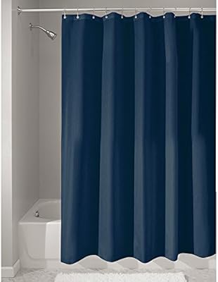 Interdesign Water Repellent And Mildew Resistant Fabric Shower