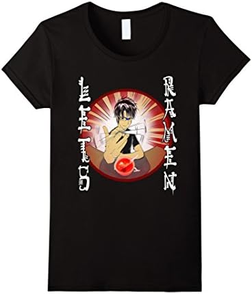 Womens Lets Ramen! Manga Anime Style Ramen Noodle T Shirt Medium Black