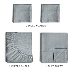 Full Size 4 Piece Sheet Set - Comfy Breathable