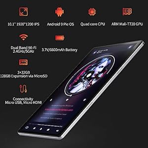 ALLDOCUBE iPlay10 Pro Tablet con HDMI, schermo IPS 1920x1200 da 10,1 pollici, MTK8163 Quad Core 1,5 GHz, RAM da 3GB, ROM… - immagine 5