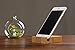 2pack Desktop Cell Phone Stand for iPhone, AuroTrends Portable Bamboo Smartphone Holder- Simple Natural and Elegant- Universal Holder Stand Compatible with Cell Phones and iPad Mini (Old Size)