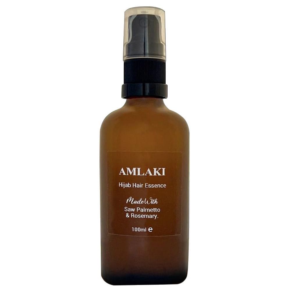 Amlaki Hijab Hair Essence with Saw Palmetto & Rosemary | Strengthens & Promotes Growth | 100ml