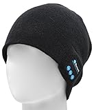 FULLLIGHT TECH 4.1 Bluetooth Beanie Hat Running Earphones Headphones Wireless Musical Knit Cap with Stereo Speakers & Mic Unique Christmas Tech gifts Winter hat for Women Men Teen Boys Young Girls