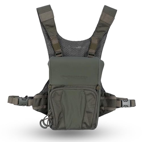 Eberlestock Recon Modular Bino Pack – Fortschrittliches Fernglas-Gurtsystem mit anpassbaren Aufsätzen, Militärgrün, Größe L