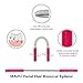 MAZU Facial Hair Removal Epilator for Women - Effectively Remove Unwanted Face Hair Without The Use of Tweezers or Expensive Laser Treatment, Waxing & Threading Systems -Save Money & Safe (Pink)